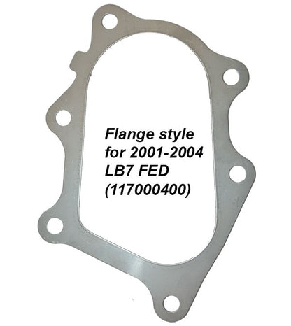 PPE 2001-2004 GM 6.6L DURAMAX THREE-INCH 304 STAINLESS STEEL DOWN PIPES