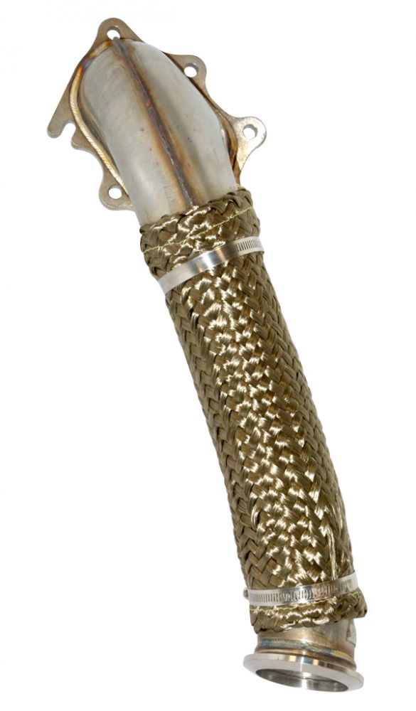 PPE 3 Inch 304 Stainless Steel Down Pipe LB7 02-04 Ca