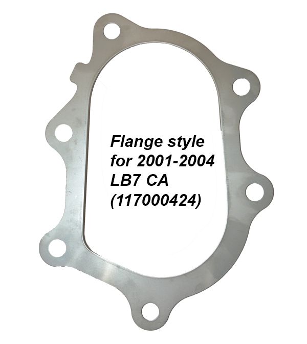 PPE 3 Inch 304 Stainless Steel Down Pipe LB7 02-04 Ca