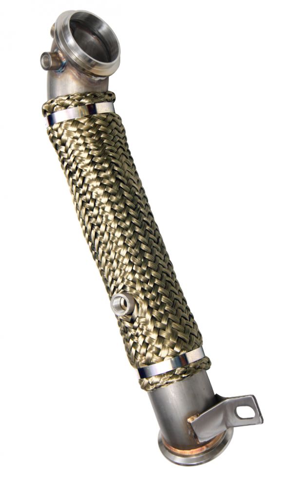 PPE Down Pipe Three-Inch 304 Stainless Steel 2011-2014 GM 6.6L Duramax LML