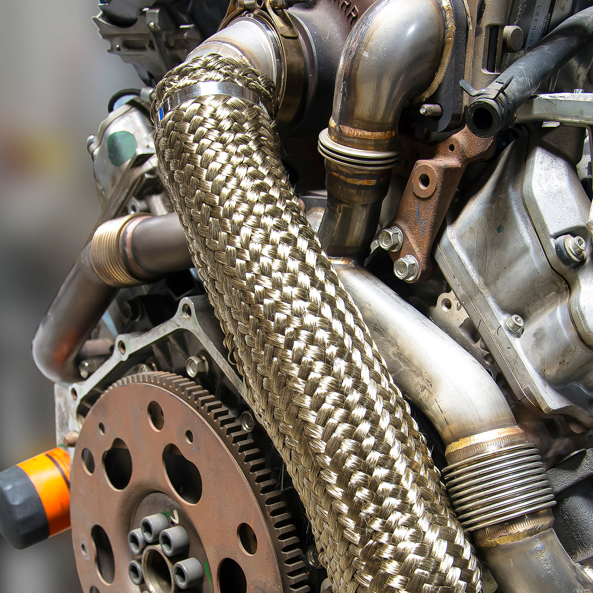 PPE Down Pipe Three-Inch 304 Stainless Steel 2011-2014 GM 6.6L Duramax LML