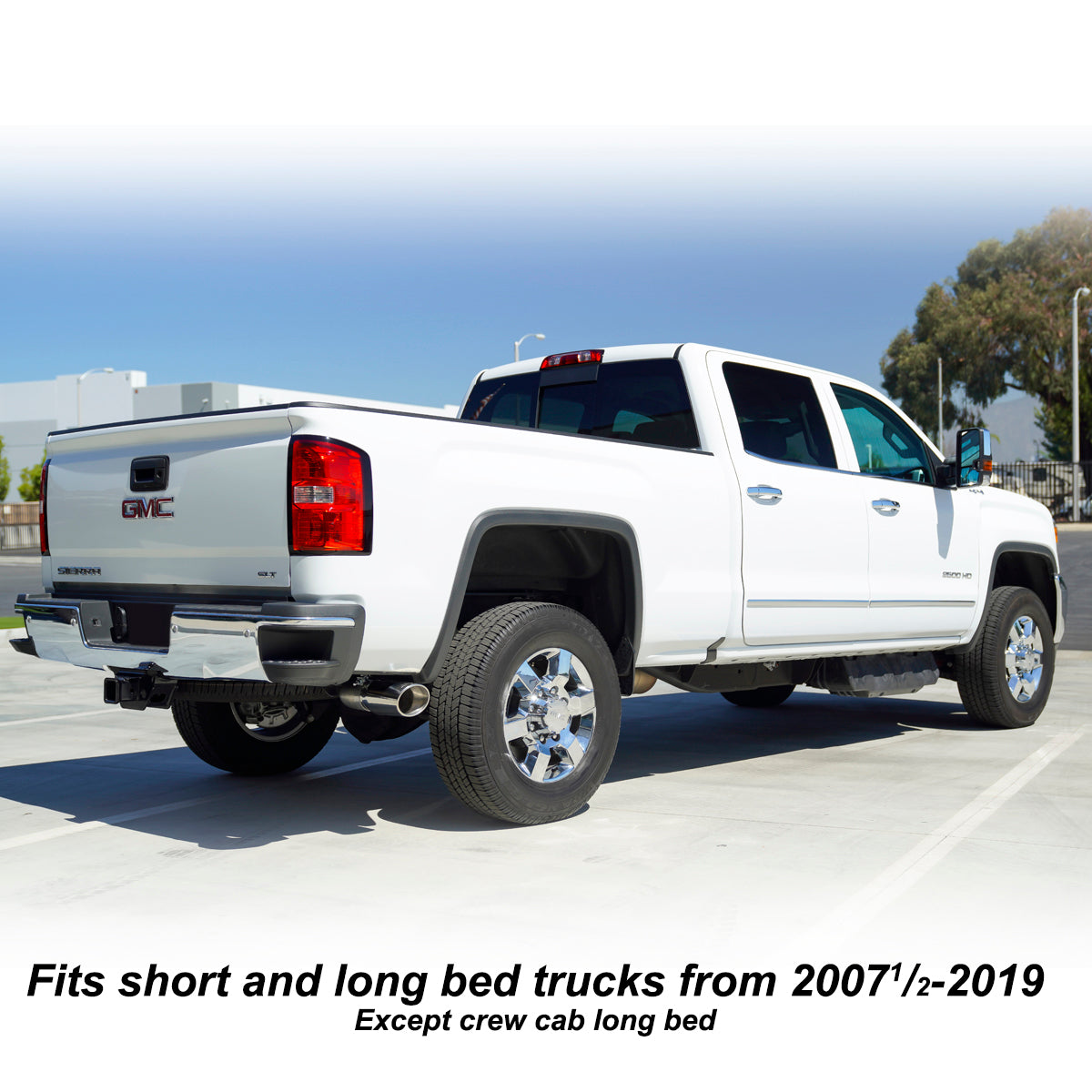 PPE 2007-2019 GM 6.6L Duramax 304 Stainless Steel Cat Back Performance Exhaust System with Polished Tip