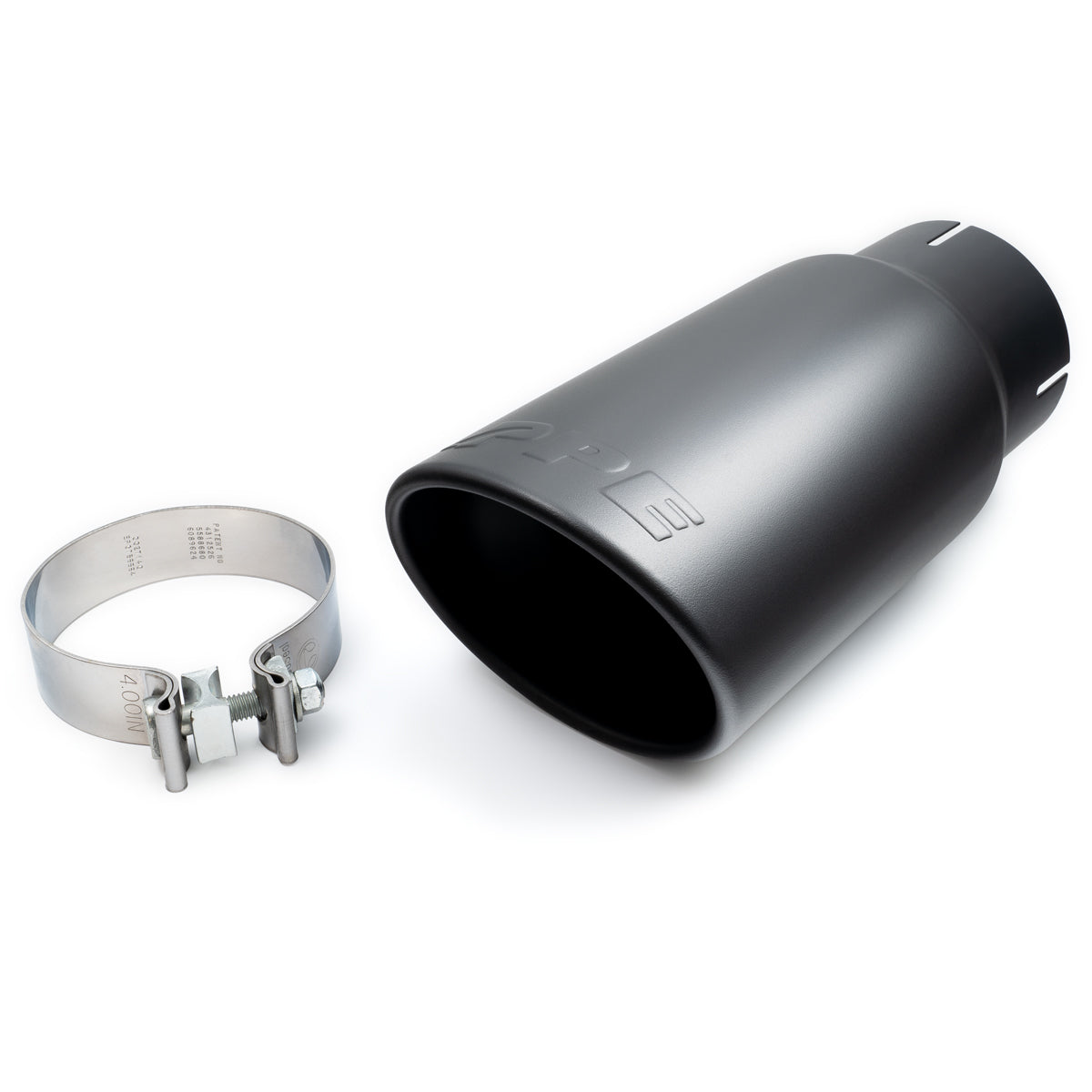 PPE 2007.5-2010 GM 6.6L Duramax 2500/3500 304 Stainless 4 Inch ID Steel Polished Exhaust Tip