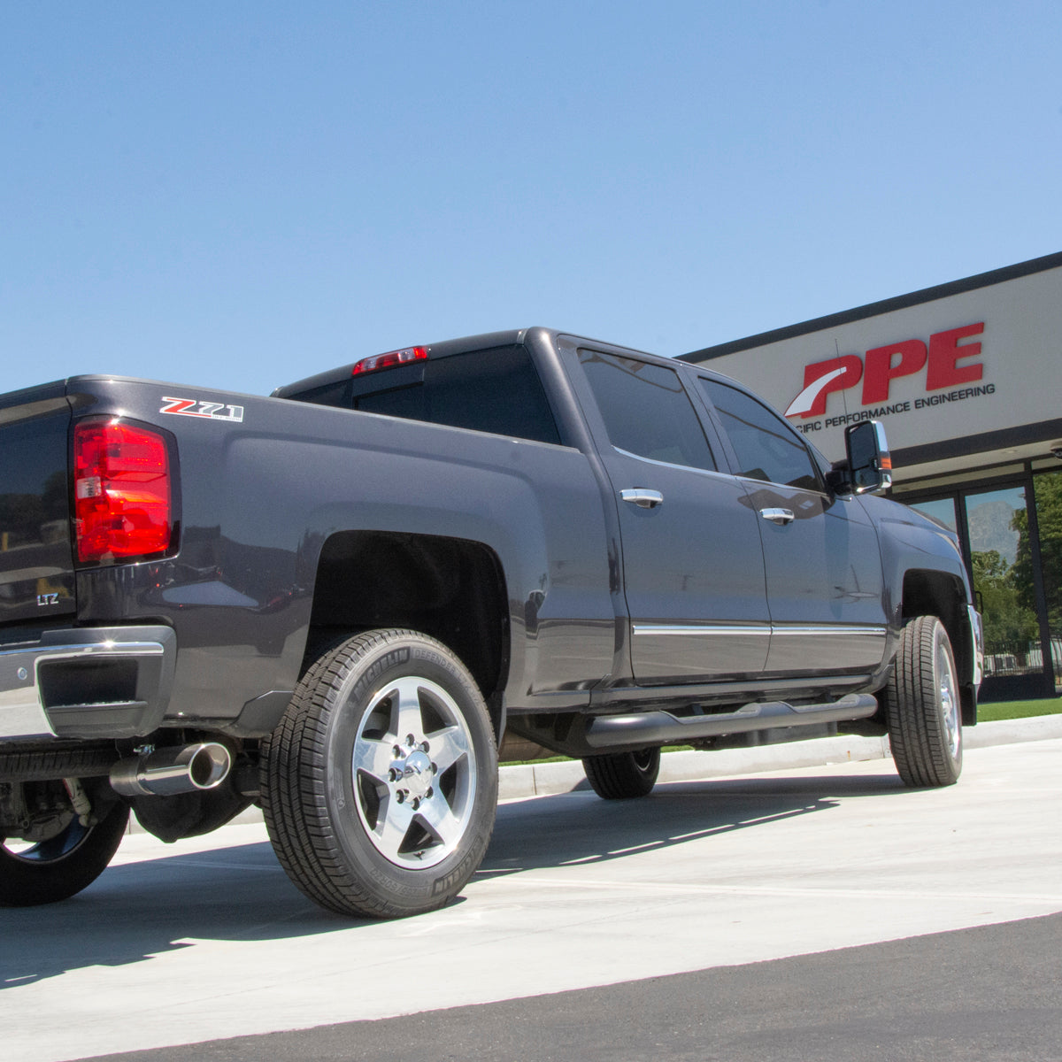 PPE 2007-2019 GM 6.6L Duramax 304 Stainless Steel Four Inch Performance Exhaust Upgrade Polished
