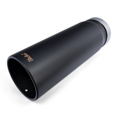 PPE 2015-2023 GM 6.6L Duramax 304 Stainless Steel Exhaust Tip (Black)