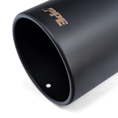 PPE 2015-2023 GM 6.6L Duramax 304 Stainless Steel Exhaust Tip (Black)
