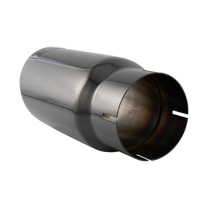 PPE 4-Inch To 5-Inch 304 Stainless Steel Exhaust Tip Black TiCN