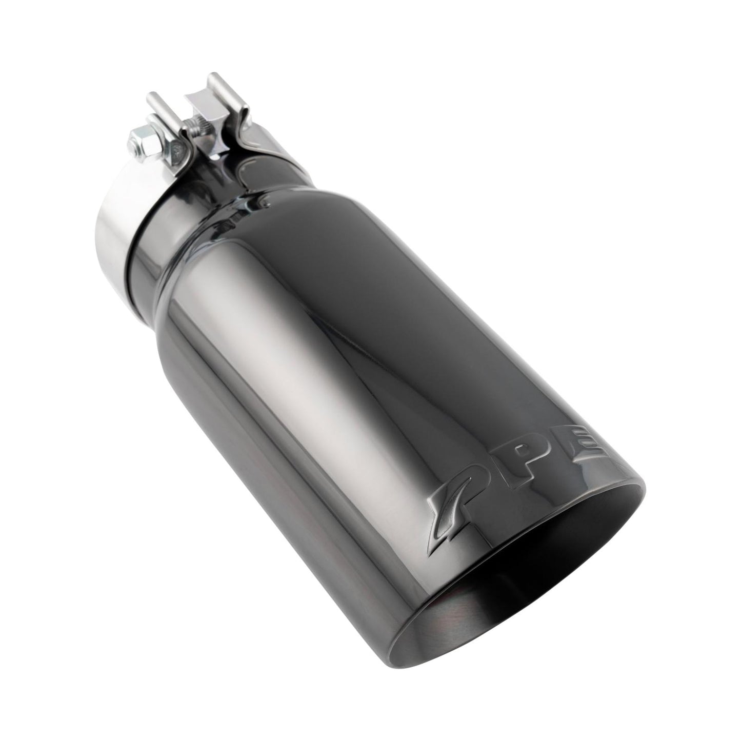 PPE 4-Inch To 5-Inch 304 Stainless Steel Exhaust Tip Black TiCN