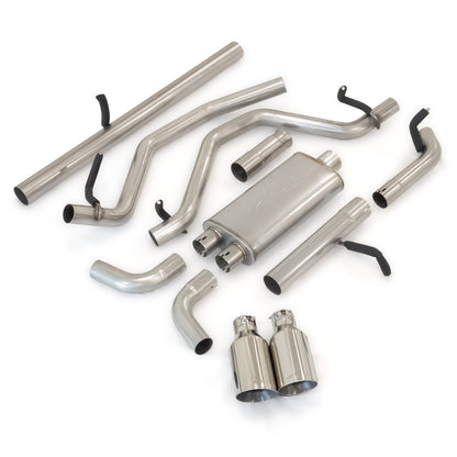 PPE Exhaust Cat Back w/tips 09-13