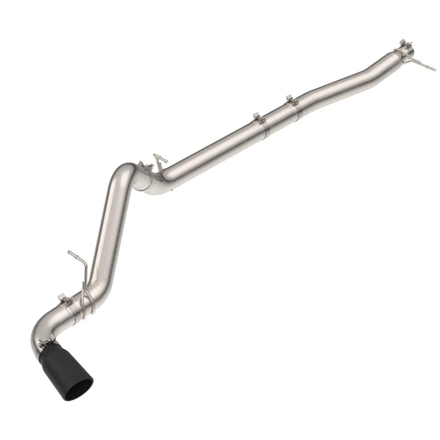 PPE 23-25 GM 3.0L Duramax 304 Stainless Steel DPF-Back Performance Exhaust Kit - Single Exit Raw Pipe Black Tip