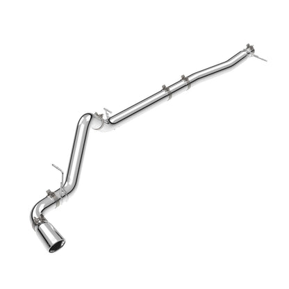 PPE 23-25 GM 3.0L Duramax 304 Stainless Steel DPF-Back Performance Exhaust Kit - Single Exit Polished Pipe Polished Tip