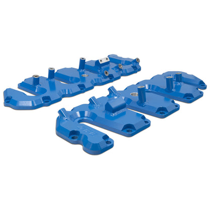 PPE Valve Cover Kit Blue w/ Pillars 2004.5-2010 GM 6.6L Duramax