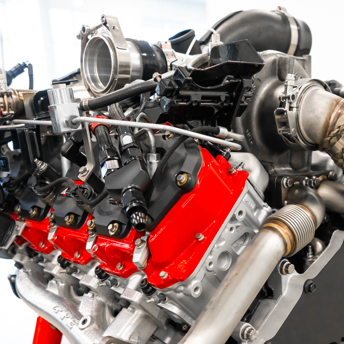 PPE Valve Cover Kit Polished Polished w/ Pillars