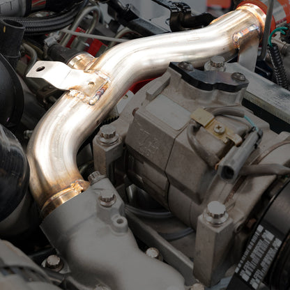 PPE Engine Coolant Return Pipe 2001-04 LB7 304 Stainless Steel