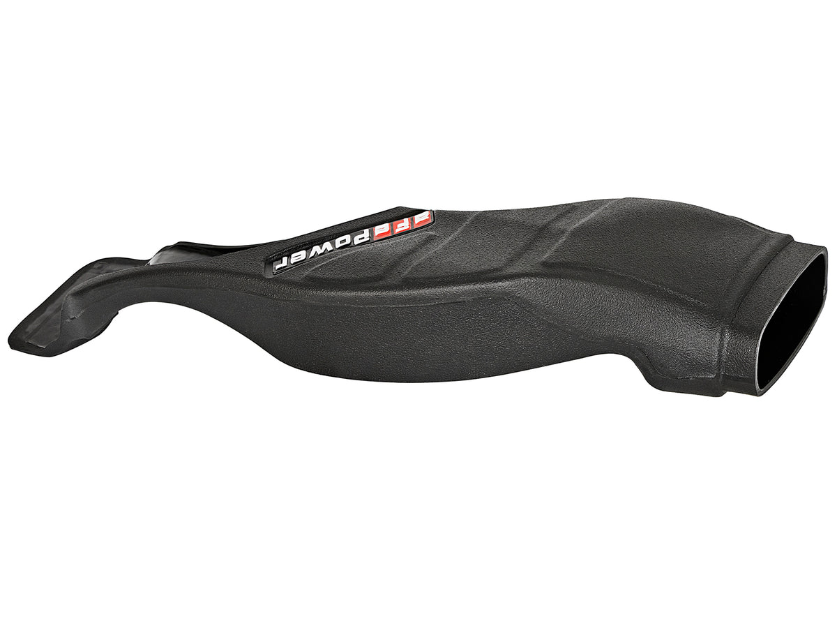 aFe Dynamic Cold Air Intake Air Scoop (D.A.S.) Black - Ford 2008-2010 6.4L
