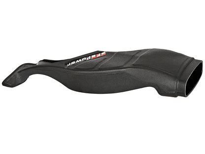 aFe Dynamic Cold Air Intake Air Scoop (D.A.S.) Black - Ford 2008-2010 6.4L