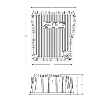 PPE Deep Transmission Pan GM Allison 1000 And 2000 Series 1000 And 2000 Series