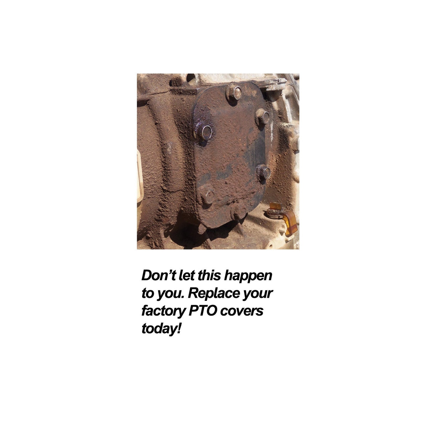 PPE PTO Side Cover 1 Cvr 1 Gasket 6 Bolts