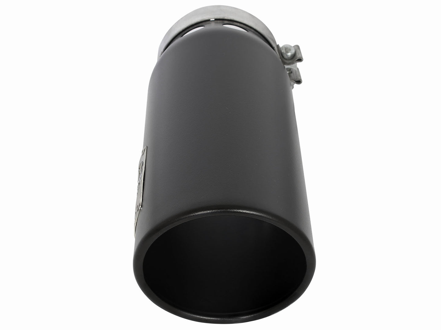 aFe MACH Force-Xp 409 Stainless Steel Clamp-on Exhaust Tip Black Right Side Exit - 49T50601-B161