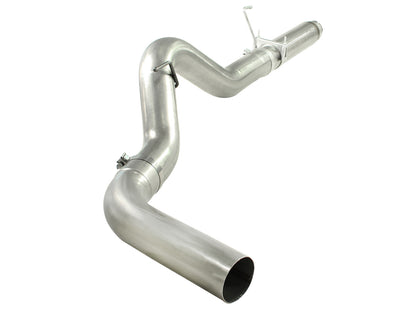 aFe Large Bore-HD 5 IN 409 Stainless Steel DPF-Back Exhaust System - Dodge/Ram 2007-2012 6.7L