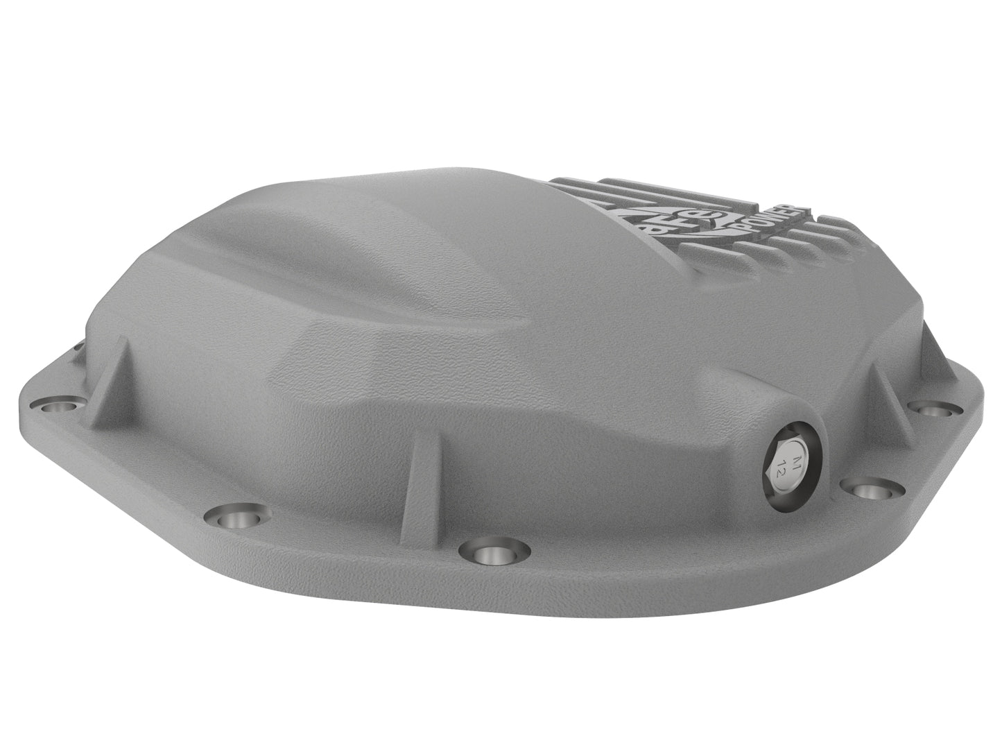 aFe Street Series Dana 60 Front Differential Cover Raw w/ Machined Fins