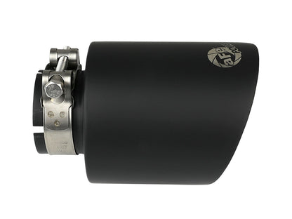 aFe MACH Force-Xp 304 Stainless Steel Clamp-on Exhaust Tip Black Velvet