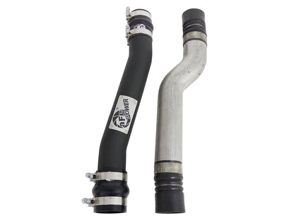 aFe BladeRunner 3 IN Aluminum Hot Charge Pipe Black - Dodge 2007-2009 6.7L
