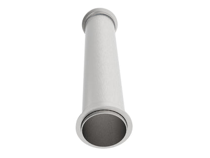 aFe MACH Force-Xp 304 Stainless Steel Resonator Delete Pipe - Clamp Type V-Band, Overall Length 16 in