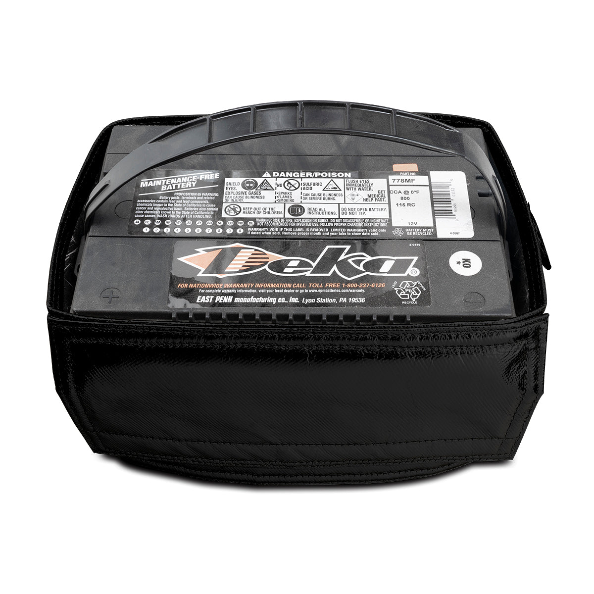 PPE Heat Shield Battery Side Post Black