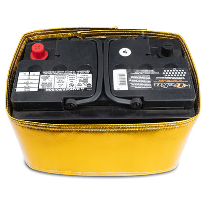 PPE Heat Shield Battery Side Post Gold - Duramax