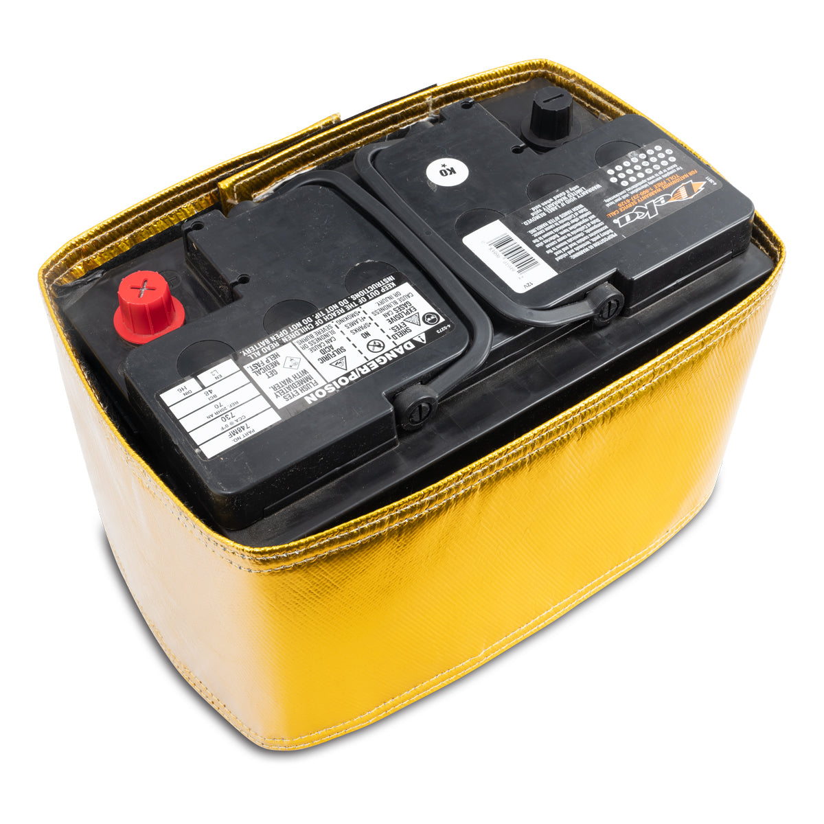PPE Heat Shield Battery Side Post Gold - Duramax