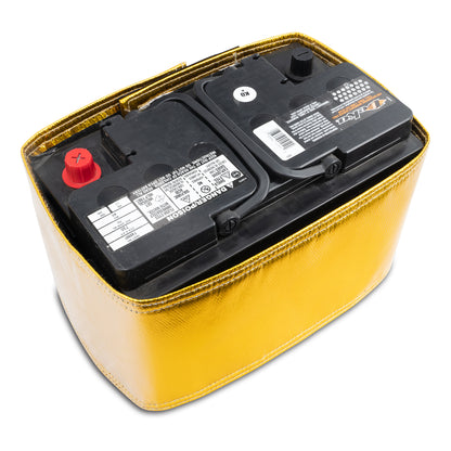 PPE Heat Shield Battery Side Post Gold - Duramax