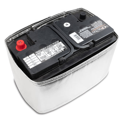 PPE Heat Shield Battery Top Post Silver