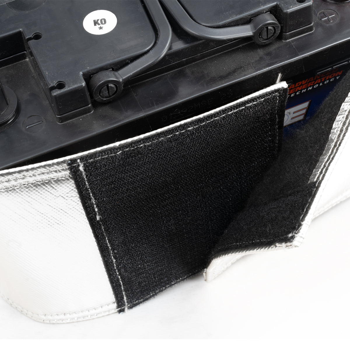 PPE Heat Shield Battery Top Post Silver