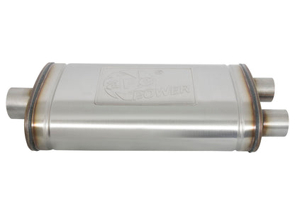 aFe MACH Force-Xp 409 Stainless Steel Pass-Through Muffler - 49M00014