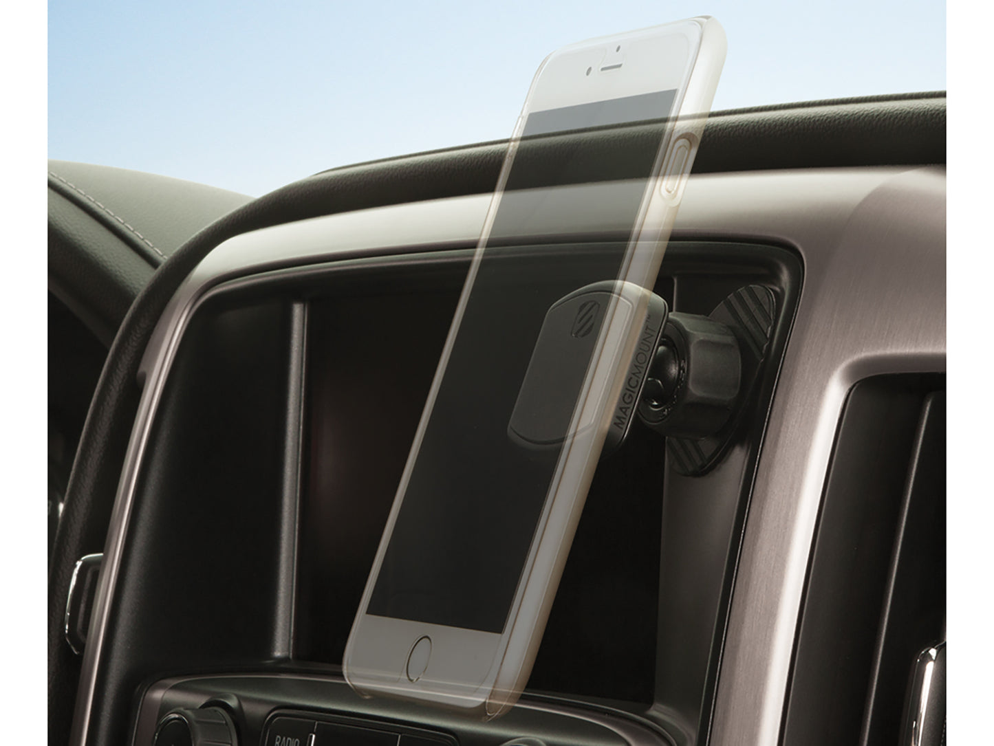 aFe SCORCHER PRO Magnetic Dash Mount with Interchangeable Trims