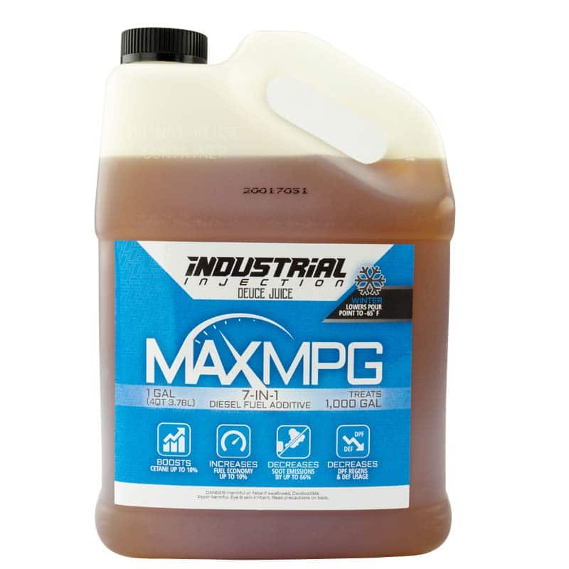 Industrial Injection MaxMPG Winter Deuce Juice Additive 1 Gallon Bottle Case