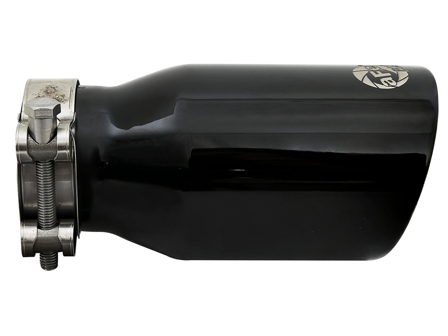 aFe MACH Force-Xp 304 Stainless Steel Clamp-on Exhaust Tip Black - 49T25354-B07