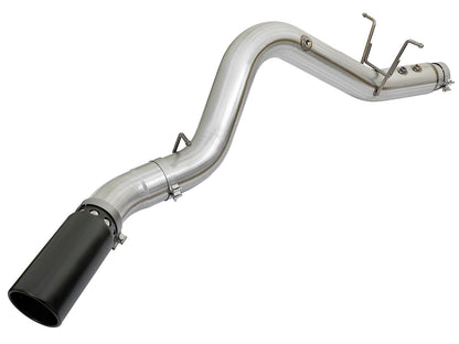 aFe ATLAS 4 IN Aluminized Steel DPF-Back Exhaust System w/Black Tip - Chevy/GMC 2017-2019 6.6L