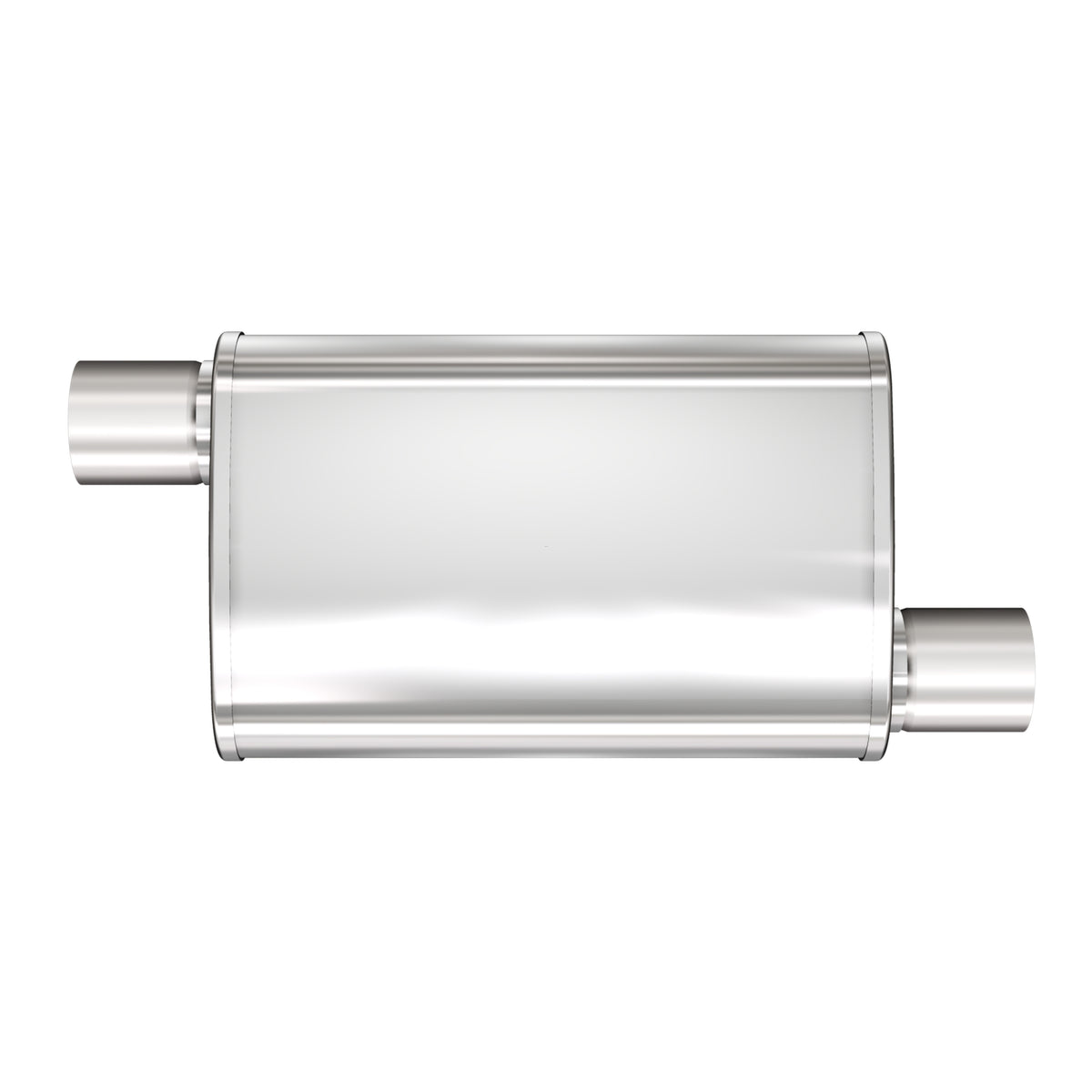 MagnaFlow 2 in/2 in Offset/Offset; 4 in x 18 in x 9 in Body Muffler 13264