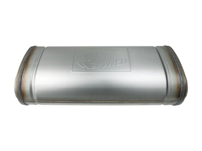 aFe MACH Force-Xp 409 Stainless Steel Muffler - Inlet Inside Diameter 2.5 in, Inlet Type Single