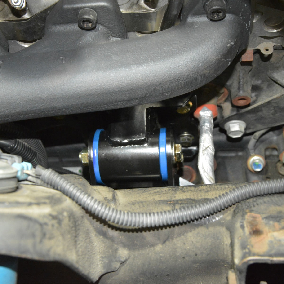 PPE Engine Mount Kit - 01-10 GM 6.6L Duramax - 40 Hardness Blue
