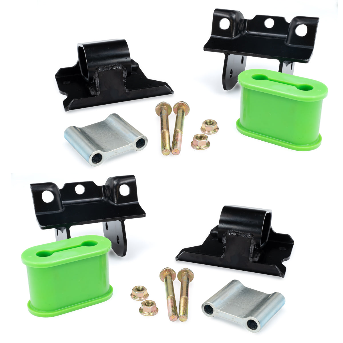 PPE 2001-2010 GM 6.6L Duramax Engine Mount Kit 50 Hardness