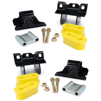 PPE 2001-2010 GM 6.6L Duramax Engine Mount Kit 50 Hardness