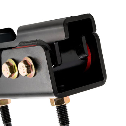 PPE 11-19 GM 2500/3500HD Allison 2WD, 20-23 6L90 4WD Transmission Mount-Red 70A Hardness (Race/Competition)