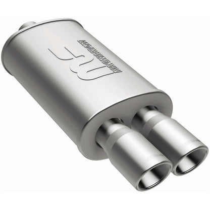 MagnaFlow 2.25 in/3 in Center/Dual; 5 in x 14 in x 8 in Body Muffler 14862