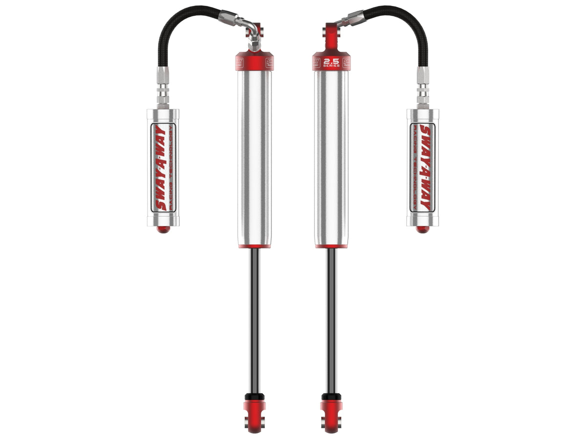 aFe Sway-A-Way 2.5 Rear Shock Kit w/ Remote Reservoirs for 0-1.5 IN Lift