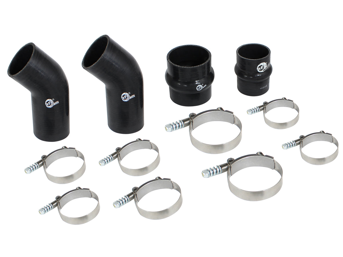 aFe BladeRunner Intercooler Couplings & Clamps Kit; aFe Tubes Only - Ram 2013-2018 6.7L