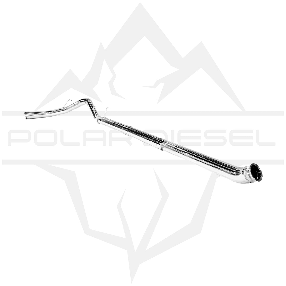 Polar 2019-2024 Cummins 6.7L 304SS 5" Polished Exhaust