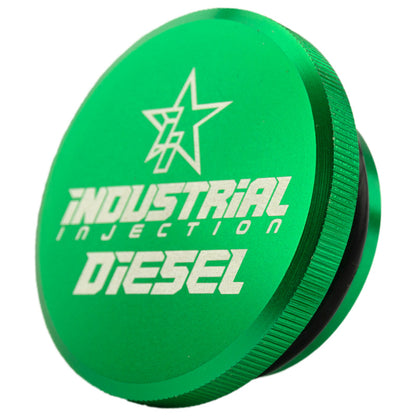 Industrial Injection Dodge Fuel Filler Cap For 13-18 Ram Anodizws Billet